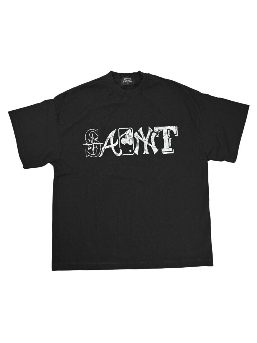 Saint Lorenzo Logo T-Shirt in Black